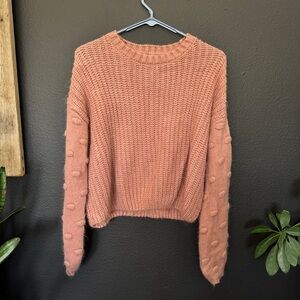 Moon & Madison Blush Knit Pullover